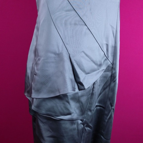 @ Calvin Klein size 10 Sheath Silver Dress - Picture 3 of 7